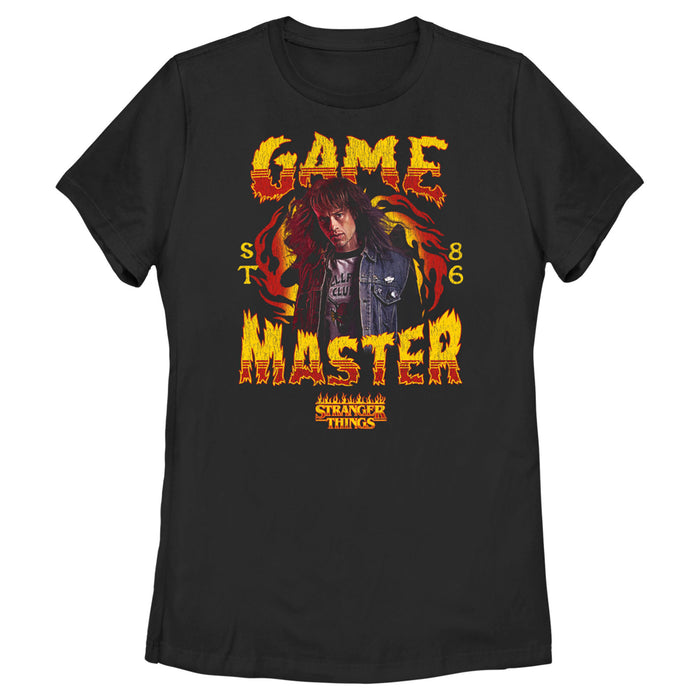 fifth sun Women's Stranger Things Game Master Eddie Munson T-Shirt