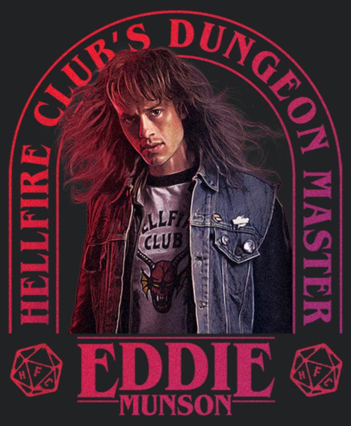 Fifth Sun Women's Stranger Things Hellfire Club Dungeon Master Eddie Racerback Tank Top