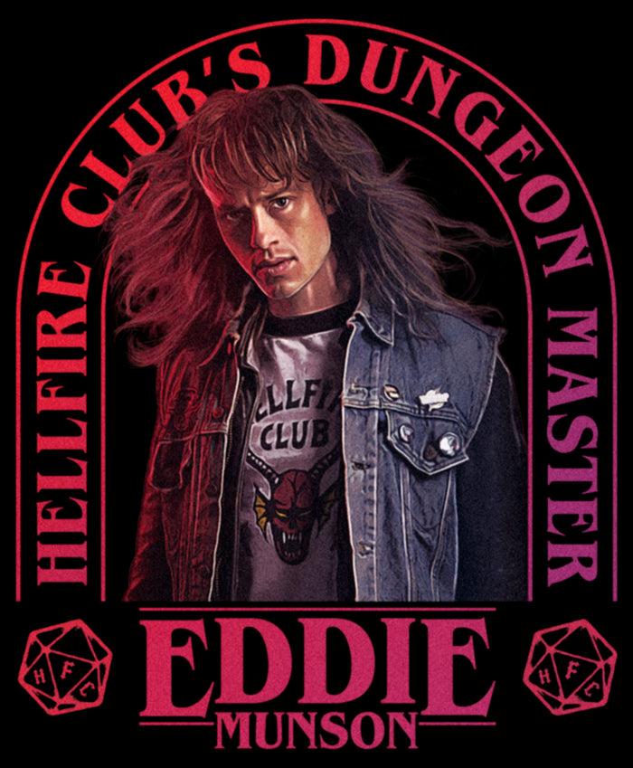 Fifth Sun Women's Stranger Things Hellfire Club Dungeon Master Eddie T-Shirt