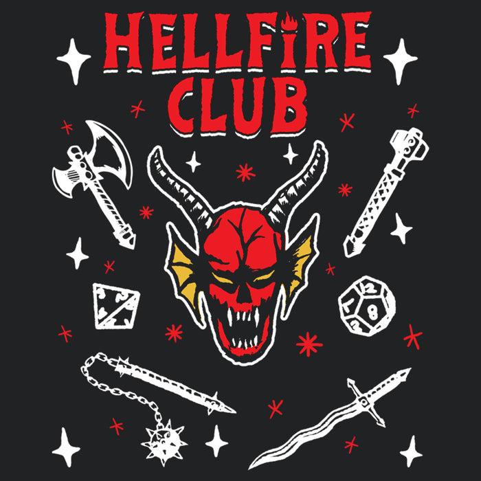 Fifth Sun Women's Stranger Things Hellfire Club Icon Racerback Tank Top