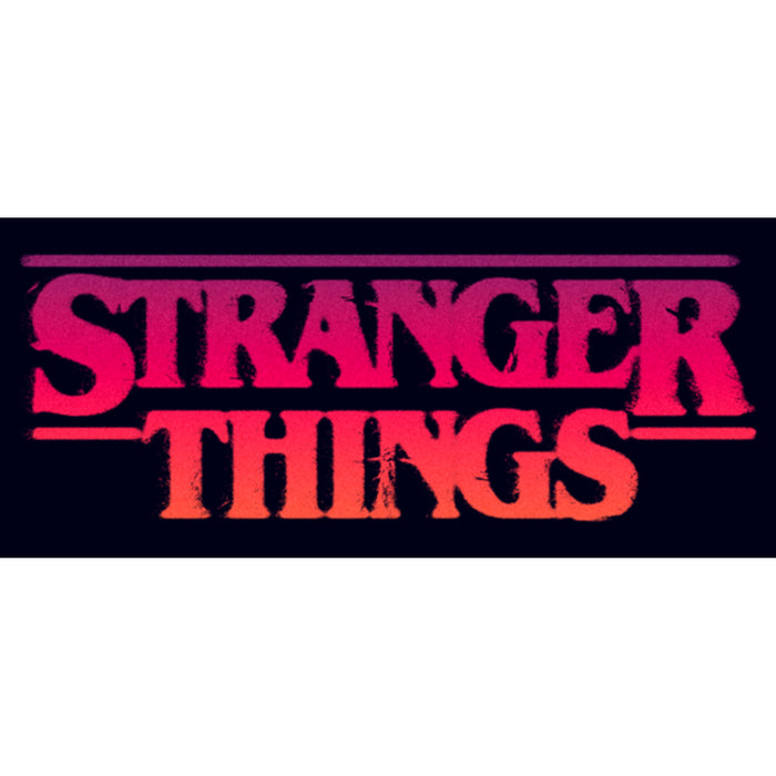 Fifth Sun Women's Stranger Things Pink Logo T-Shirt