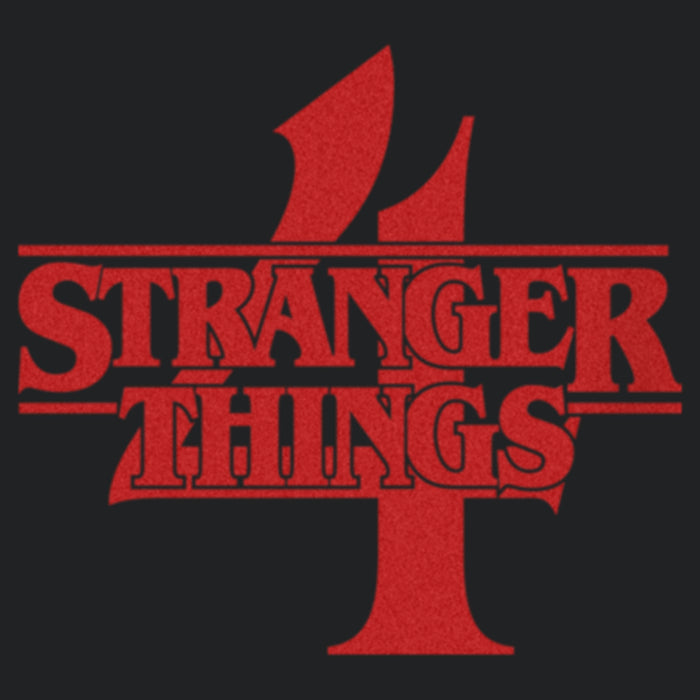 Fifth Sun Women's Stranger Things Red Logo 4 Racerback Tank Top