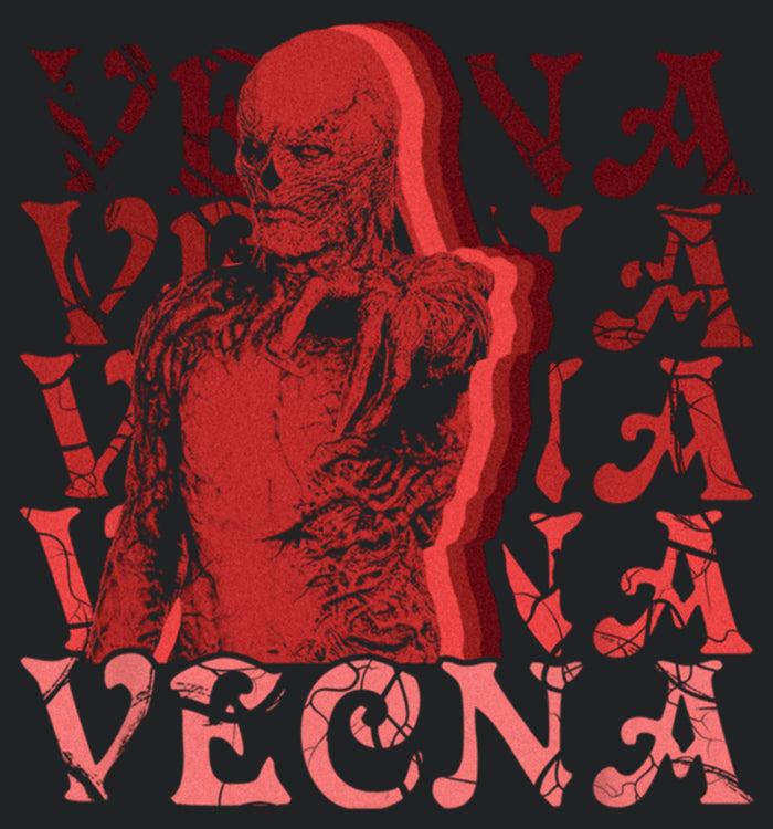 Fifth Sun Women's Stranger Things Red Vecna Stacked Racerback Tank Top