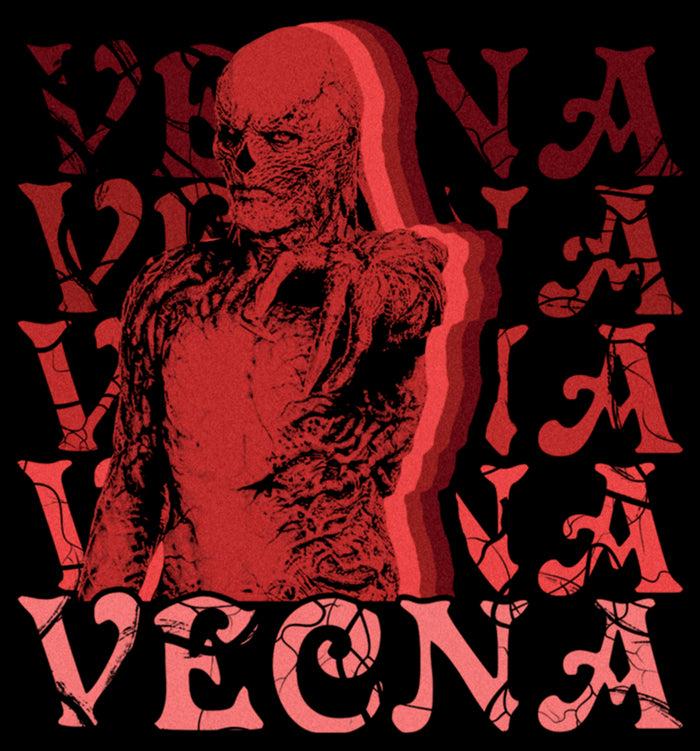 Fifth Sun Women's Stranger Things Red Vecna Stacked T-Shirt