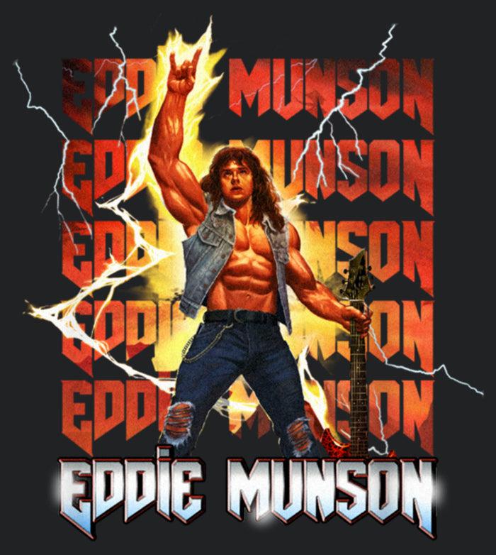 Fifth Sun Women's Stranger Things Rockstar Eddie Munson Racerback Tank Top