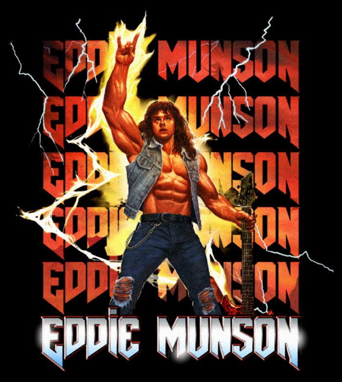 Fifth Sun Women's Stranger Things Rockstar Eddie Munson T-Shirt