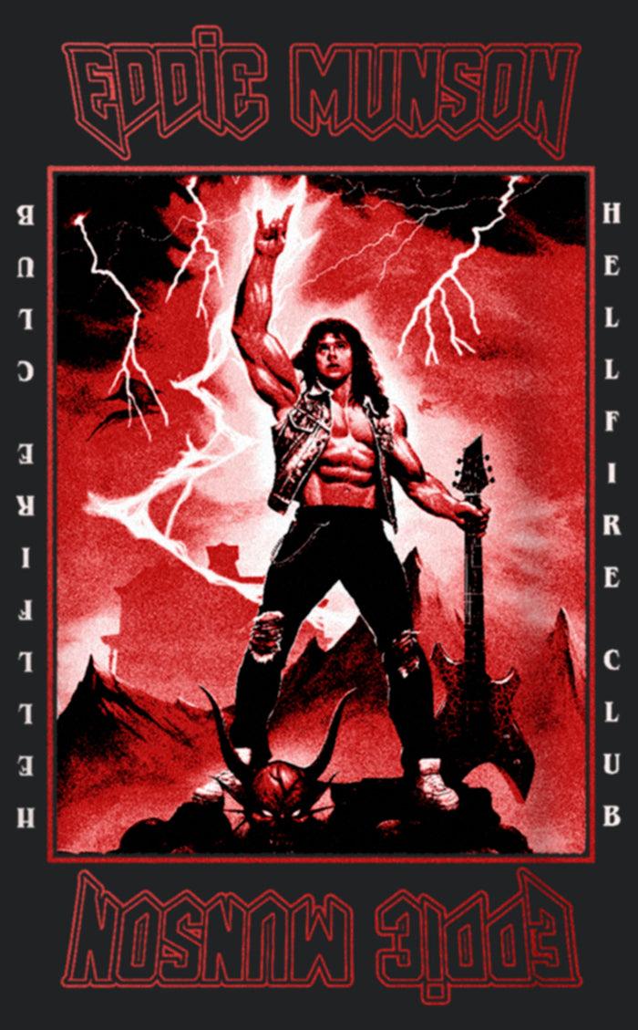Fifth Sun Women's Stranger Things Rockstar From Hellfire Club Eddie Munson Racerback Tank Top