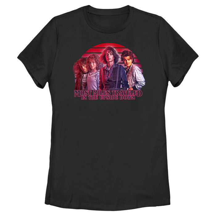 fifth sun Women's Stranger Things Teen Group Shot T-Shirt