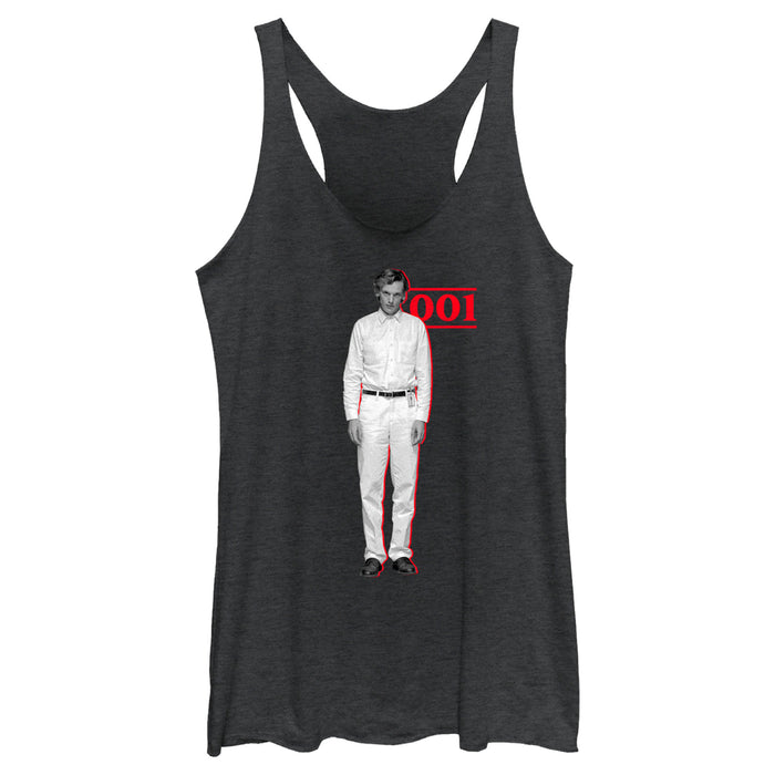 fifth sun Women's Stranger Things Test Subject Number 001 Racerback Tank Top