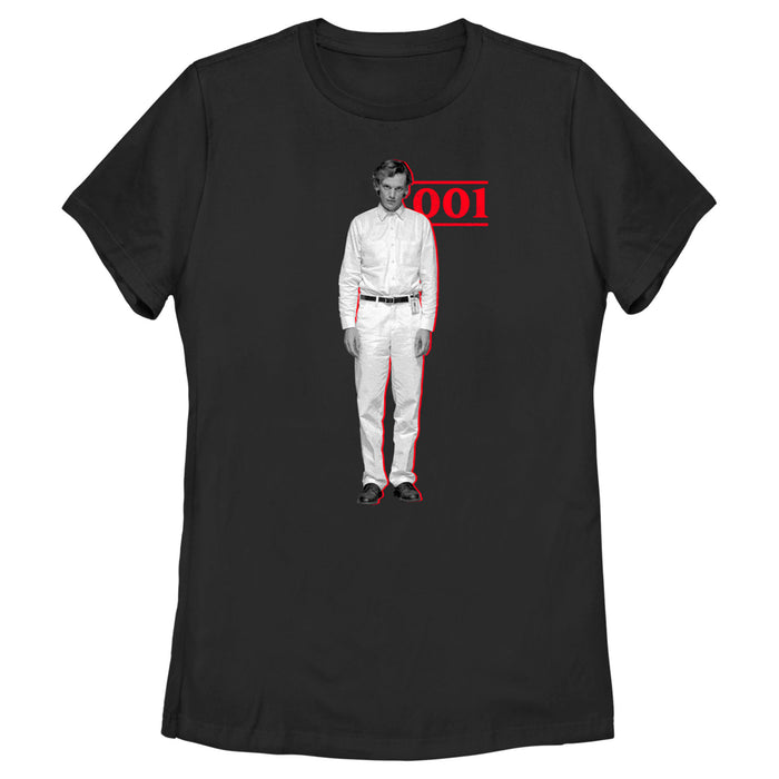 fifth sun Women's Stranger Things Test Subject Number 001 T-Shirt