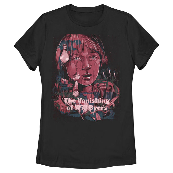fifth sun Women's Stranger Things The Vanishing of Will Byers T-Shirt