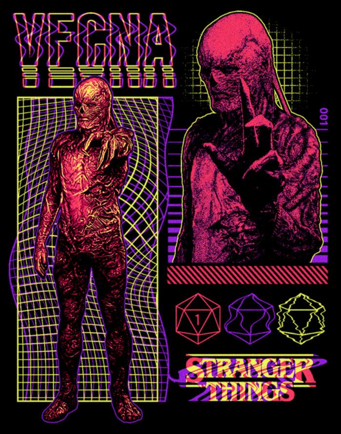 Fifth Sun Women's Stranger Things Vecna Evil Villain T-Shirt