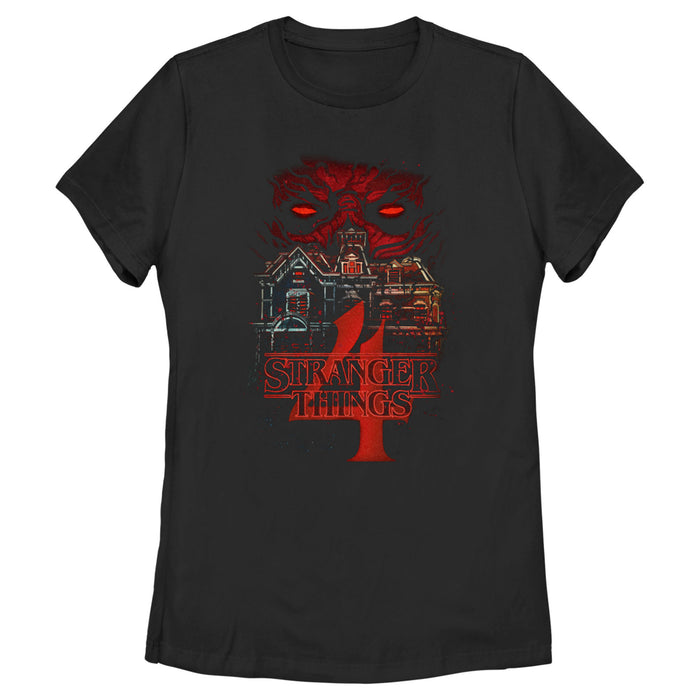 fifth sun Women's Stranger Things Vecna's Glare T-Shirt