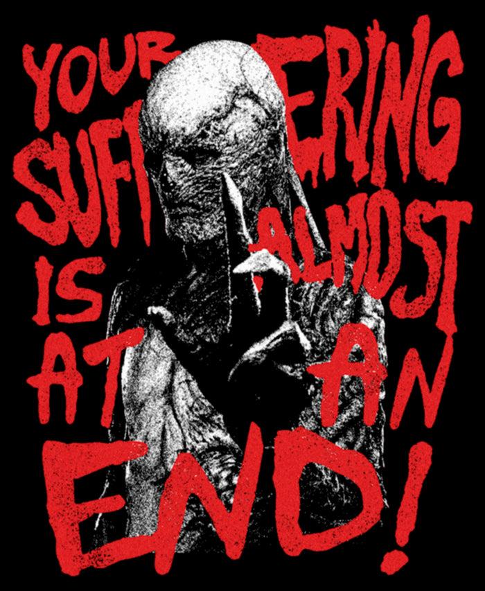 Fifth Sun Women's Stranger Things Vecna Suffering Almost At An End T-Shirt