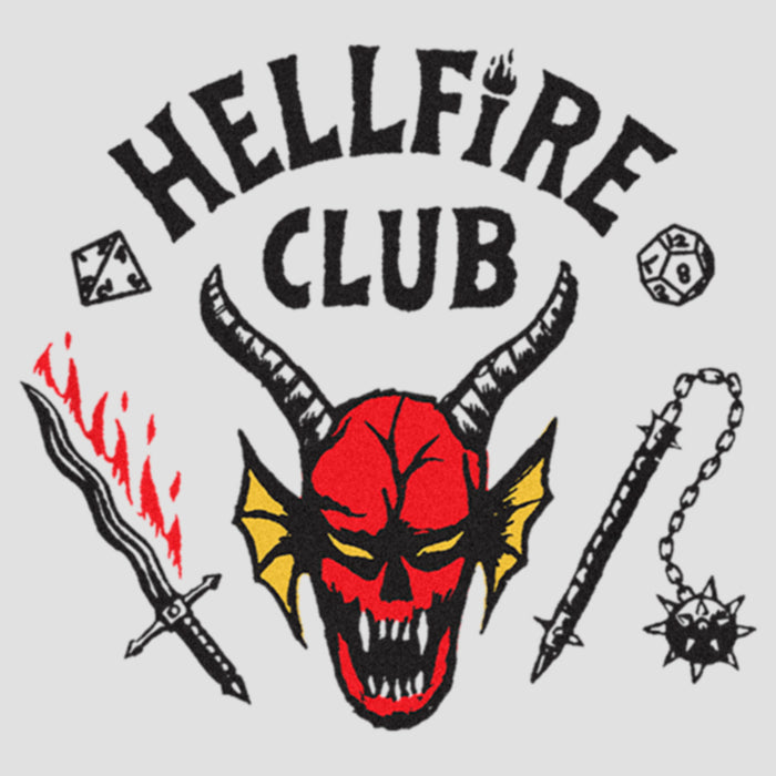 Fifth Sun Women's Stranger Things Welcome To The Hellfire Club Racerback Tank Top