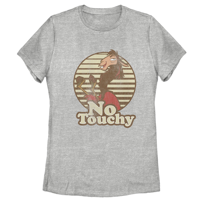fifth sun Women's The Emperor's New Groove Kuzco No Touchy T-Shirt