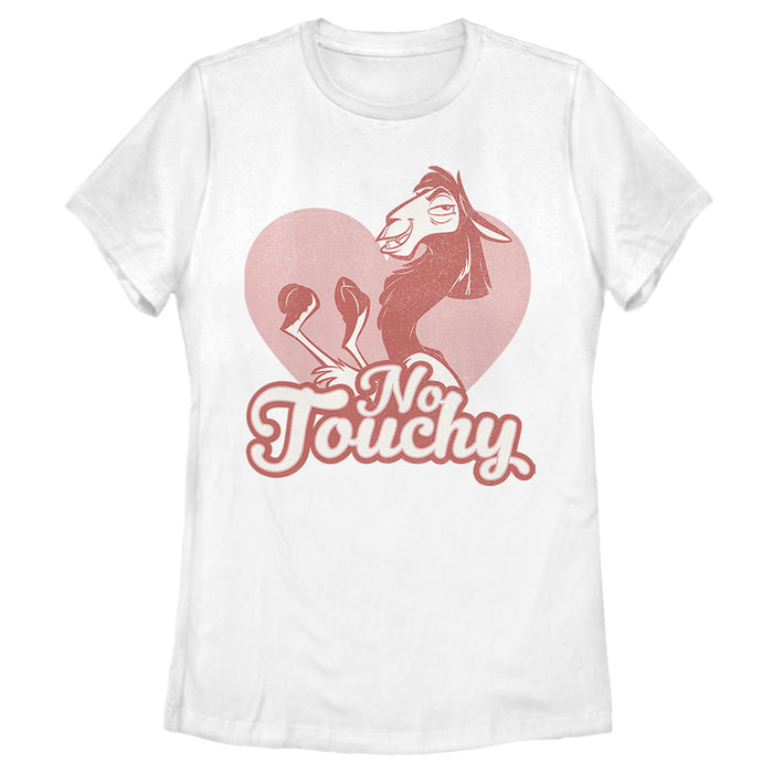 fifth sun Women's The Emperor's New Groove Valentine Kuzco No Touchy T-Shirt