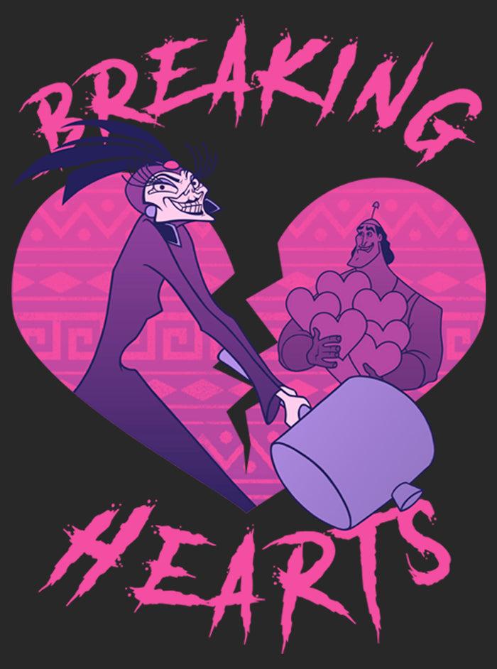 Fifth Sun Women's The Emperor's New Groove Yzma Breaking Hearts T-Shirt