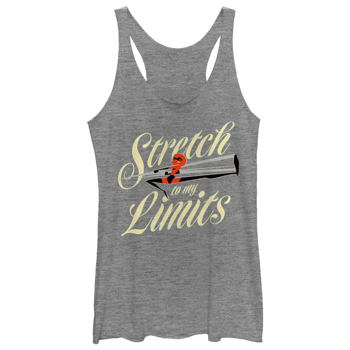 fifth sun Women's The Incredibles 2 Stretch to My Limits Racerback Tank Top