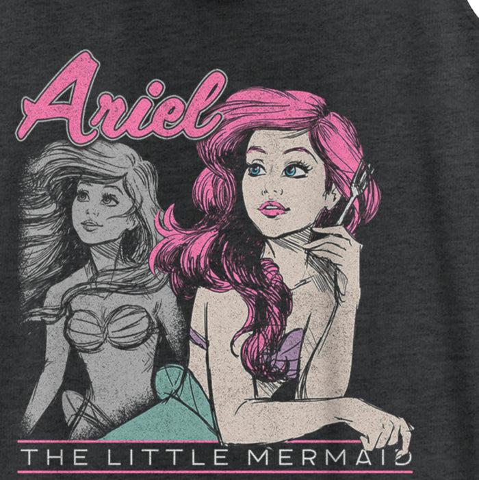 Fifth Sun Women's The Little Mermaid 90s Ariel Poster Racerback Tank Top