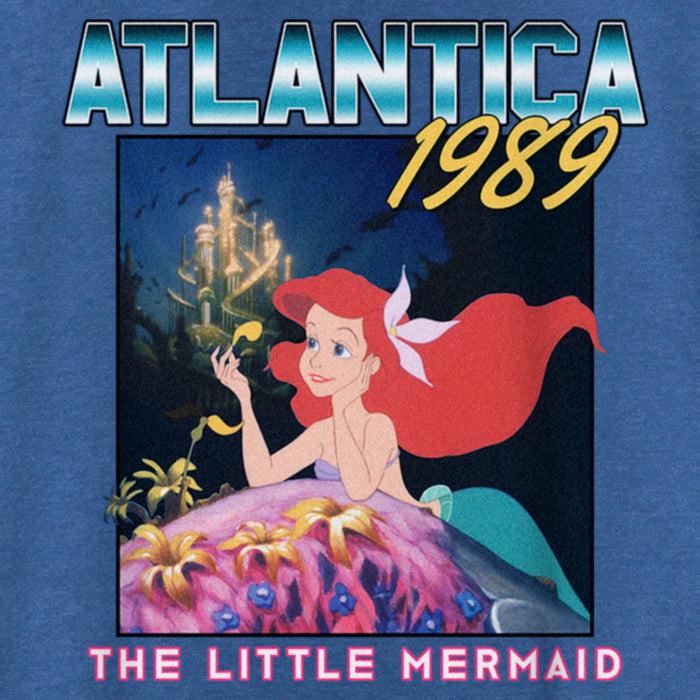 Fifth Sun Women's The Little Mermaid Ariel Atlantica 1989 Racerback Tank Top