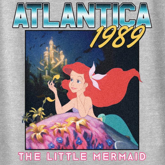 Fifth Sun Women's The Little Mermaid Ariel Atlantica 1989 Scoop Neck