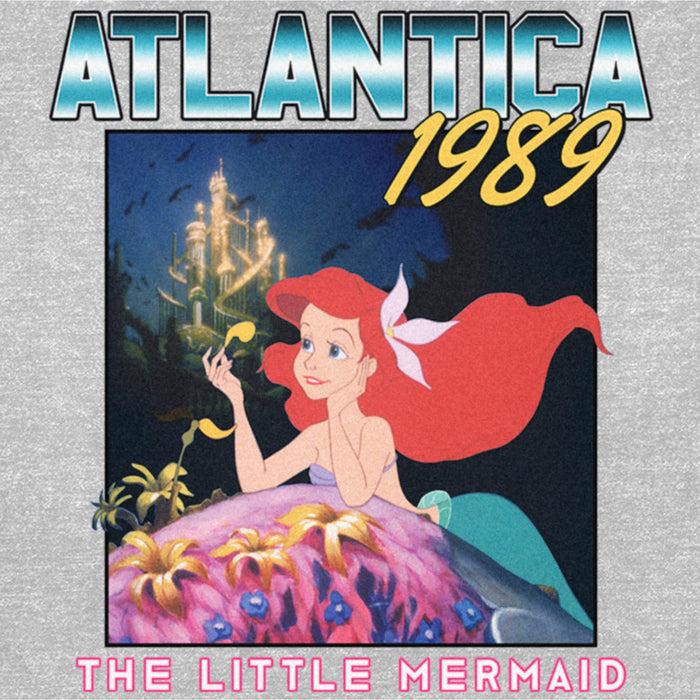 Fifth Sun Women's The Little Mermaid Ariel Atlantica 1989 T-Shirt