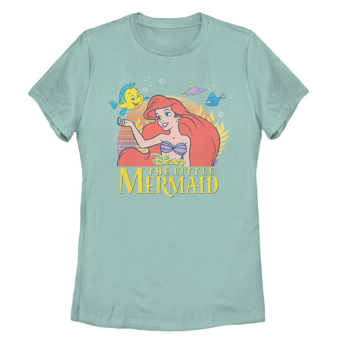 Fifth Sun Women's The Little Mermaid Ariel Classic T-Shirt
