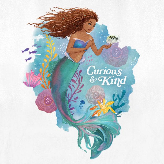 Fifth Sun Women's The Little Mermaid Ariel Curious & Kind T-Shirt
