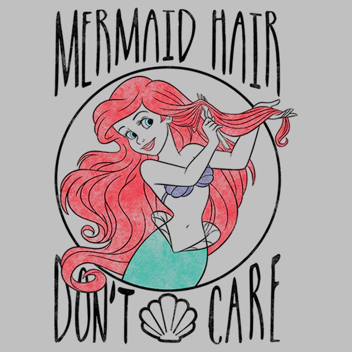 Fifth Sun Women's The Little Mermaid Ariel Hair Don't Care T-Shirt