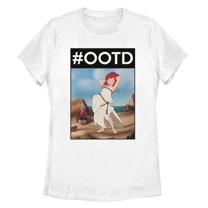 fifth sun Women's The Little Mermaid Ariel #OOTD T-Shirt