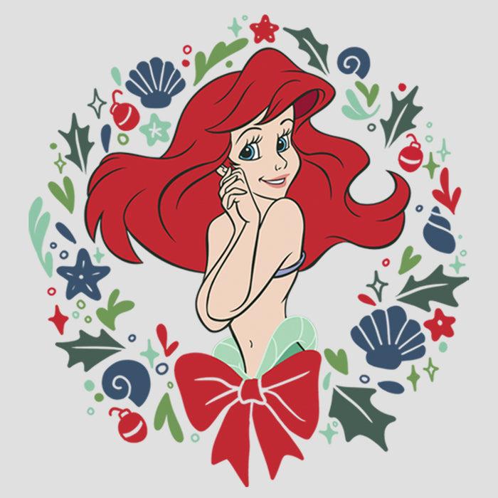 Fifth Sun Women's The Little Mermaid The Little Mermaid Ariel Wreath Racerback Tank Top