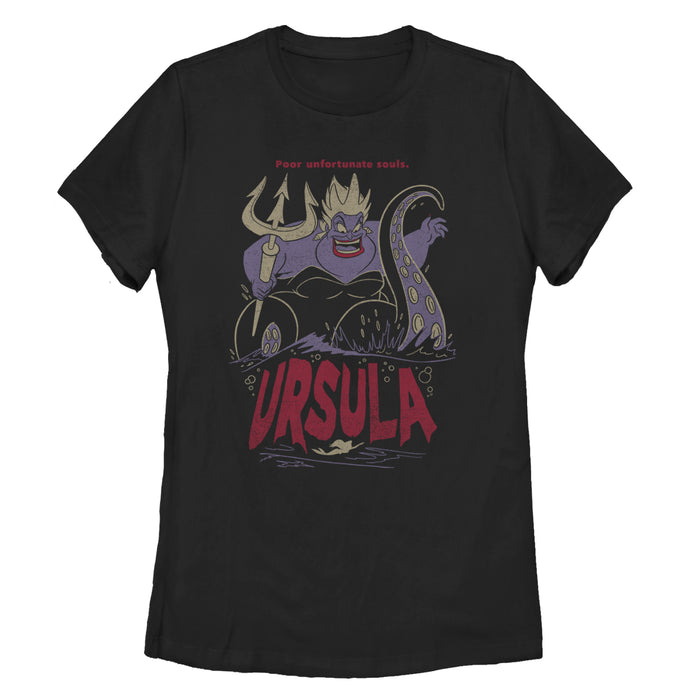 fifth sun Women's The Little Mermaid Ursula Sea Witch T-Shirt