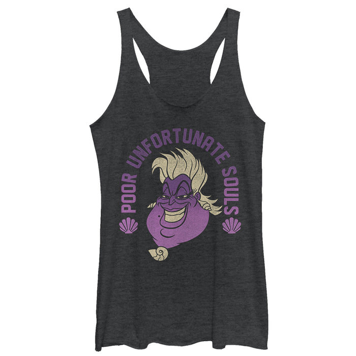 fifth sun Women's The Little Mermaid Ursula Witch Racerback Tank Top
