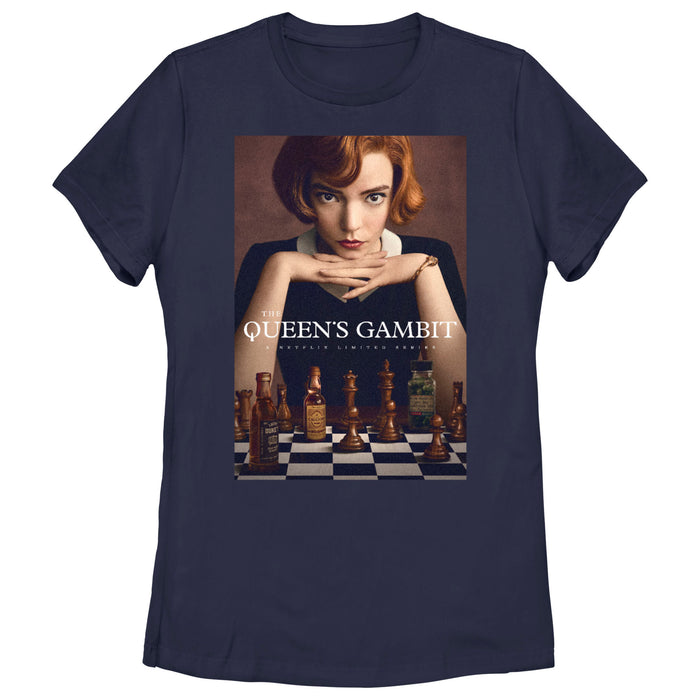 fifth sun Women's The Queen's Gambit Beth Harmon Poster T-Shirt