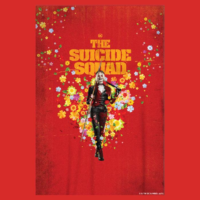 Fifth Sun Women's The Suicide Squad Harley Quinn Poster Racerback Tank Top