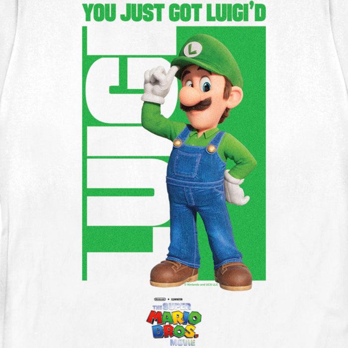 Fifth Sun Women's The Super Mario Bros. Movie Luigi You Just Got Luigi'd T-Shirt
