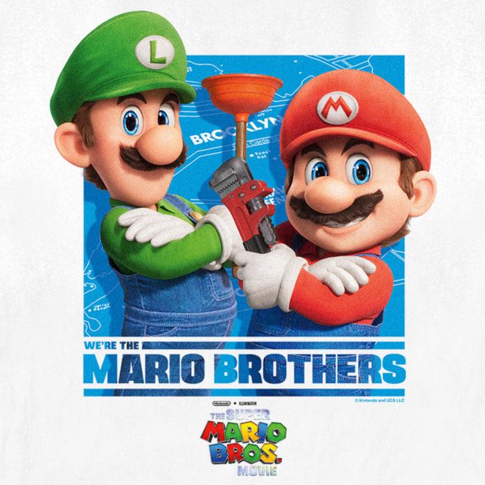 Fifth Sun Women's The Super Mario Bros. Movie We're The Mario Brothers T-Shirt