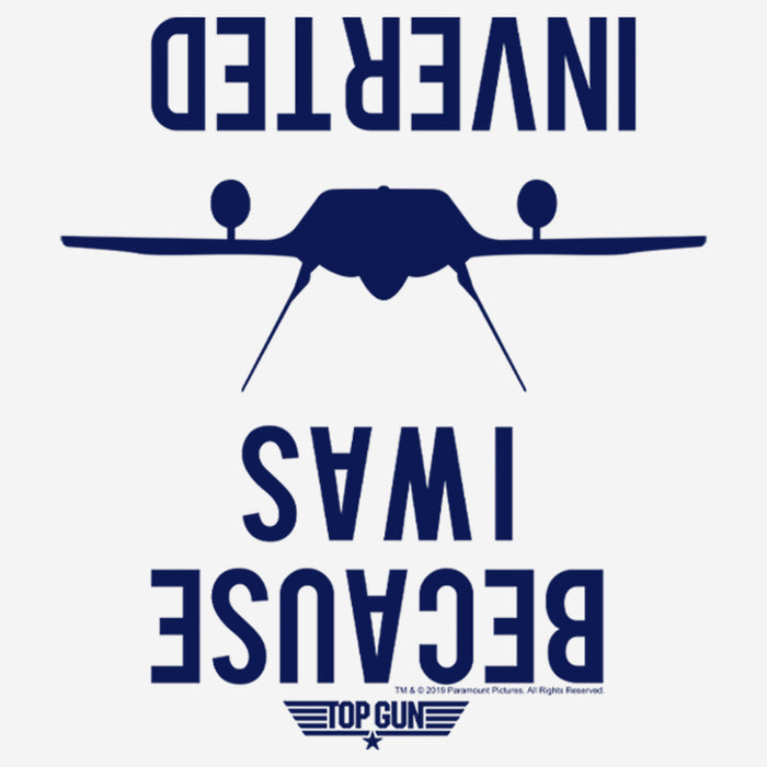 Fifth Sun Women's Top Gun Because I Was Inverted T-Shirt