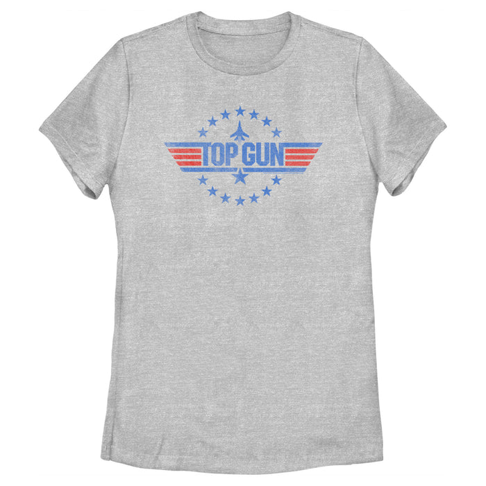 fifth sun Women's Top Gun Circle of Stars Logo T-Shirt