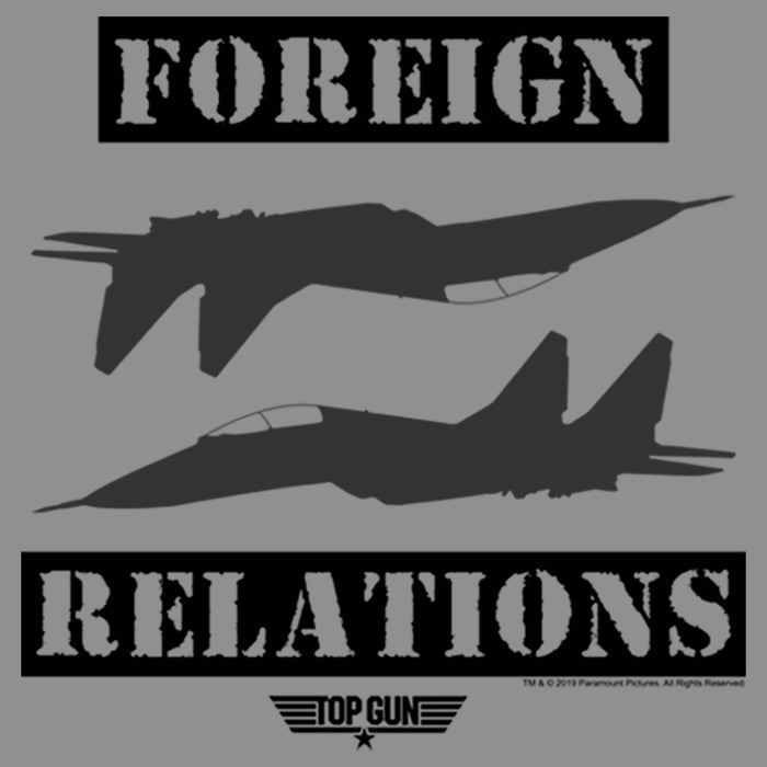 Fifth Sun Women's Top Gun Keeping Up Foreign Relations Racerback Tank Top