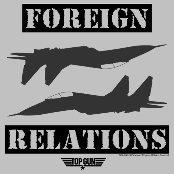 Fifth Sun Women's Top Gun Keeping Up Foreign Relations T-Shirt