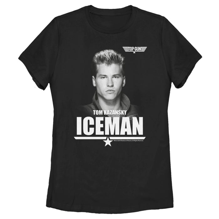 fifth sun Women's Top Gun Tom "Iceman" Kazansky T-Shirt