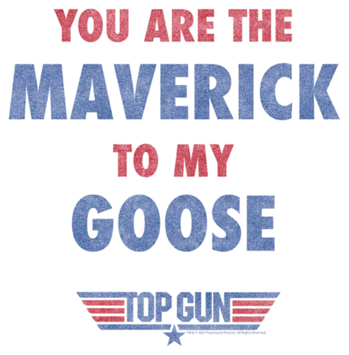 Fifth Sun Women's Top Gun You Are The Maverick To My Goose Scoop Neck