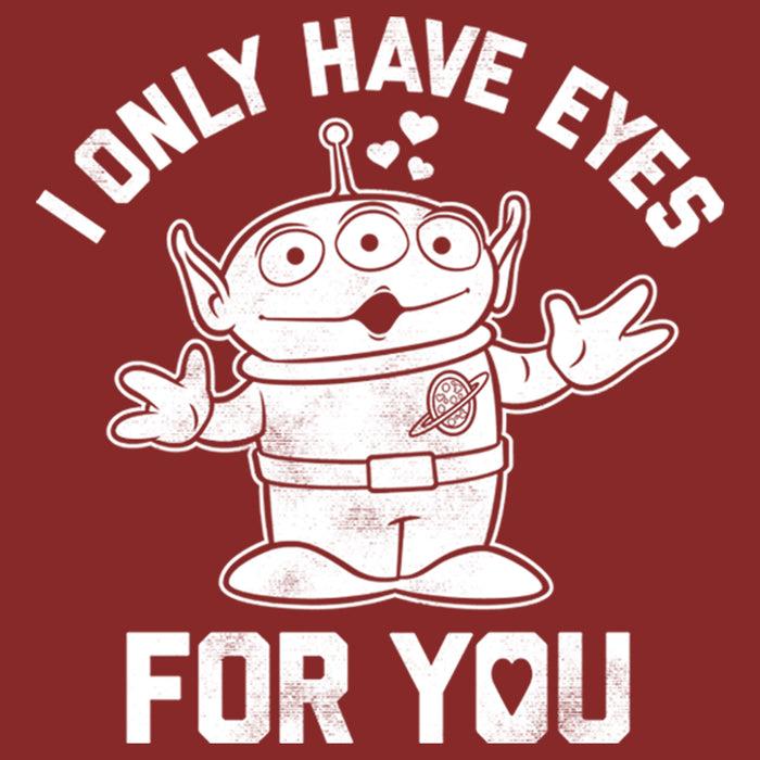 Fifth Sun Women's Toy Story Alien I Only Have Eyes For You T-Shirt