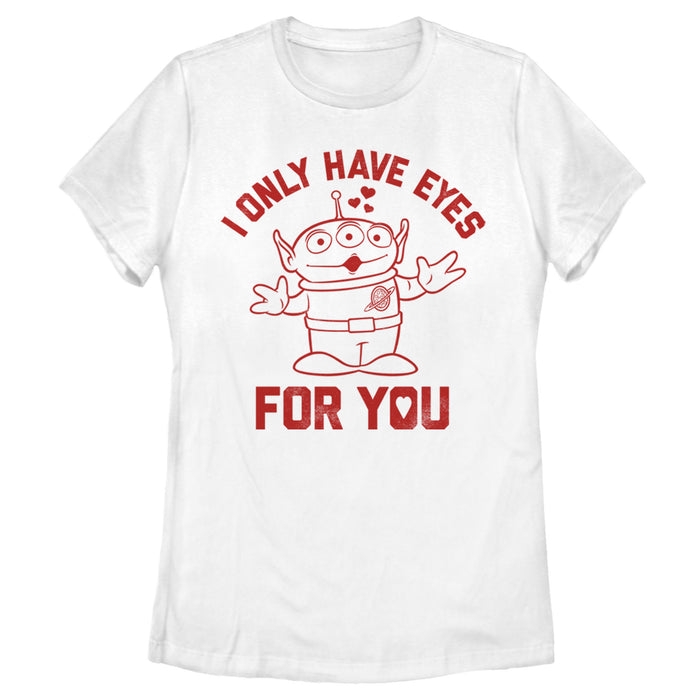 Fifth Sun Women's Toy Story Alien I Only Have Eyes For You T-Shirt