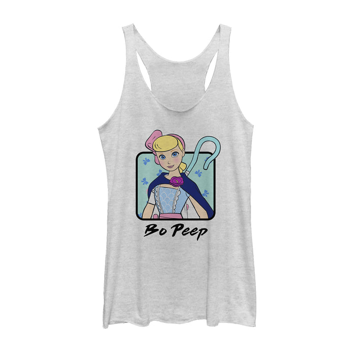 fifth sun Women's Toy Story Bo Peep Frame Racerback Tank Top