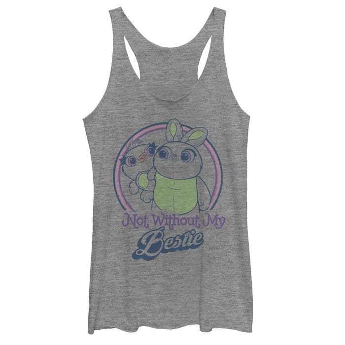 fifth sun Women's Toy Story Ducky & Bunny Besties Racerback Tank Top