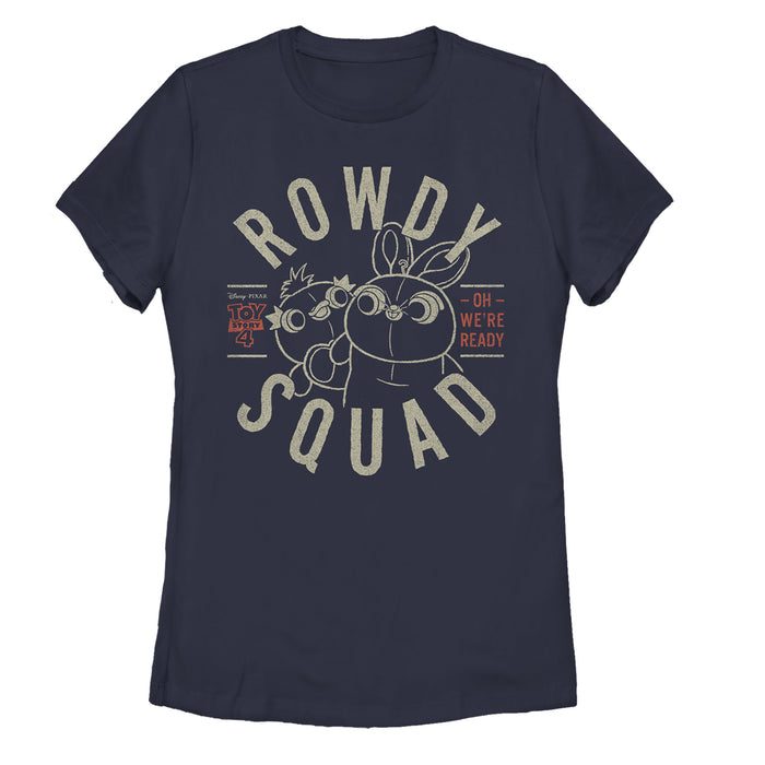 fifth sun Women's Toy Story Ducky & Bunny Ready Rowdy Squad T-Shirt