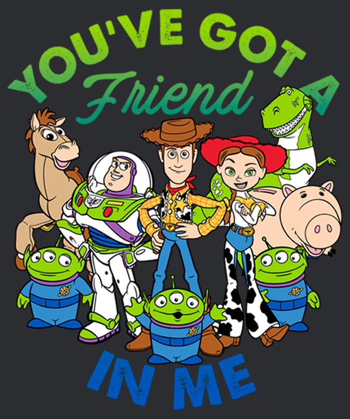 Fifth Sun Women's Toy Story Friend In Me Scene Racerback Tank Top